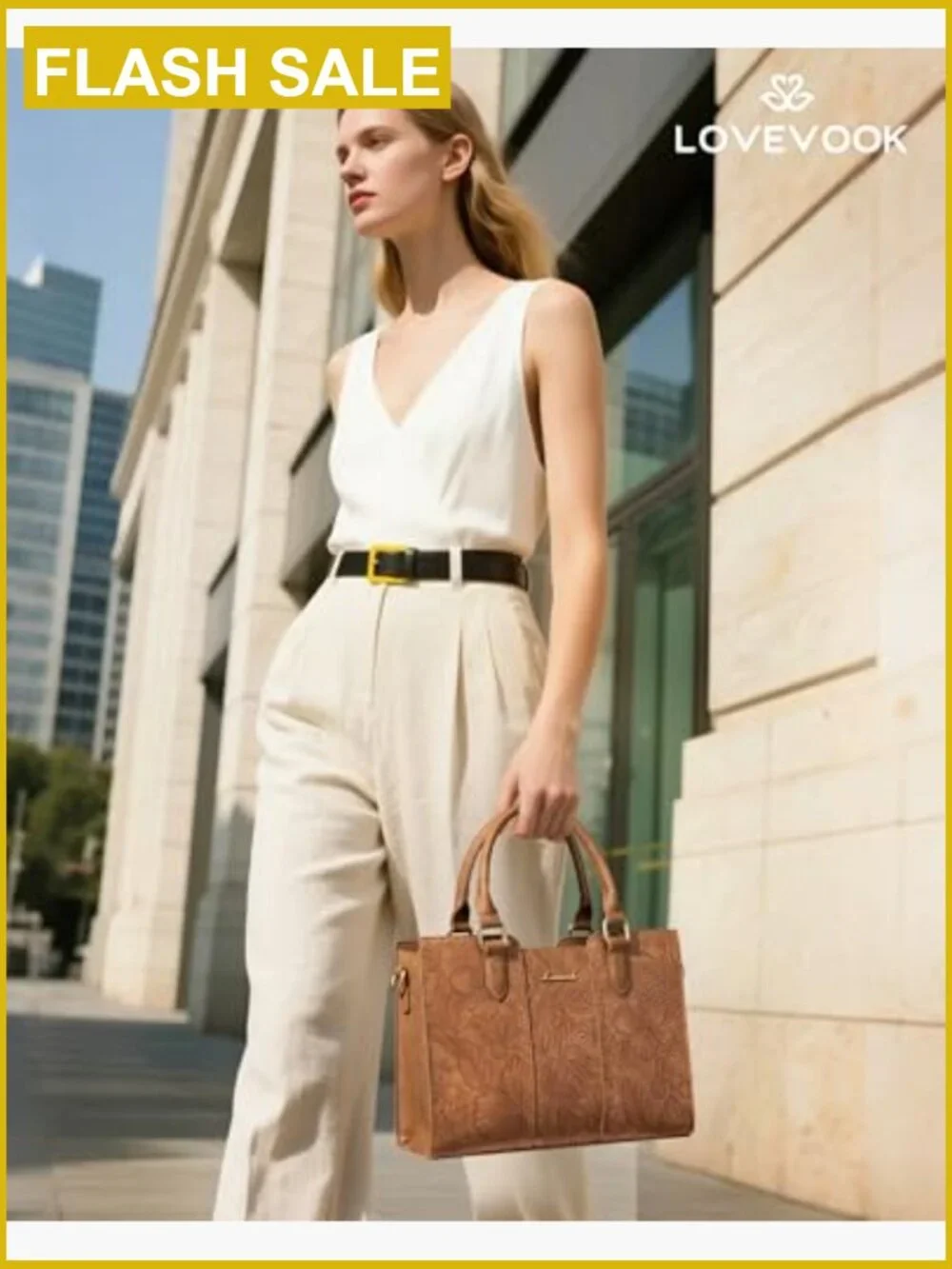 Vintage Leather Satchel Handbag Top Handle Crossbody Bag Work Tote